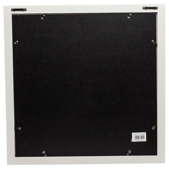 Hampton Frames Paloma PAL30191616W Bilderrahmen, 40 x 40 cm, Plexiglas (kein Glas), Weiß