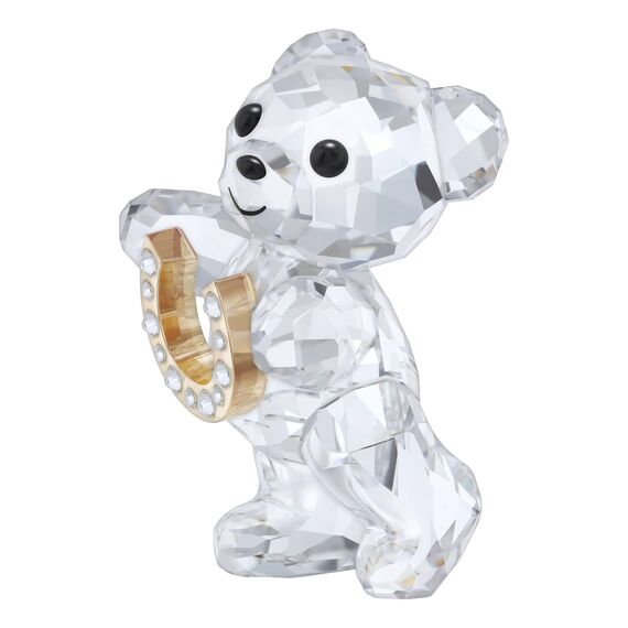 Swarovski Kris Bär Glücksbringendes Hufeisen