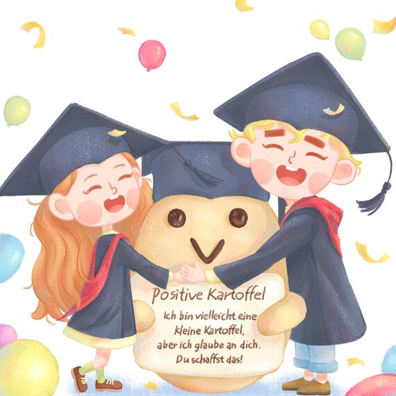 Tixlux Pocket Hug Positive Kartoffel, Kreative Strickwolle Kartoffel Puppe und Kleine Umarmung Glücksbringer (Silber Ⅱ), Mutmacher Geschenk, Glücksbringer für prüfung, Einschulung Geschenk