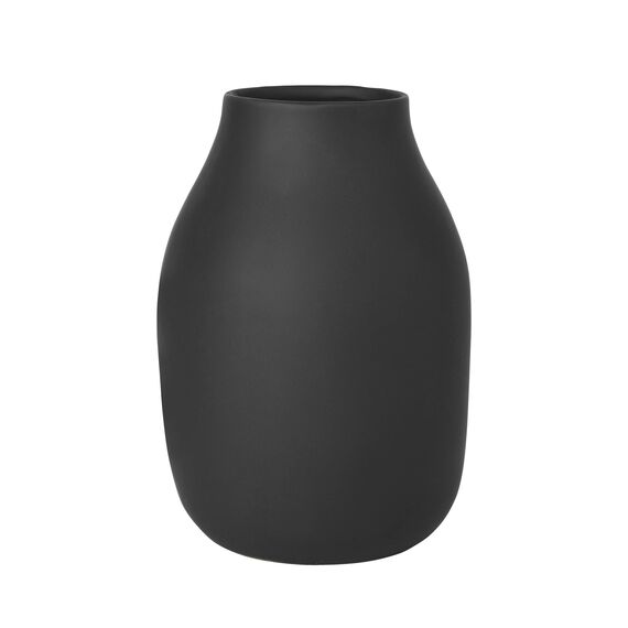 blomus Vase -COLORA- | Keramik | Peat | Größe L | H 20 cm x B 14 cm x T 14 cm