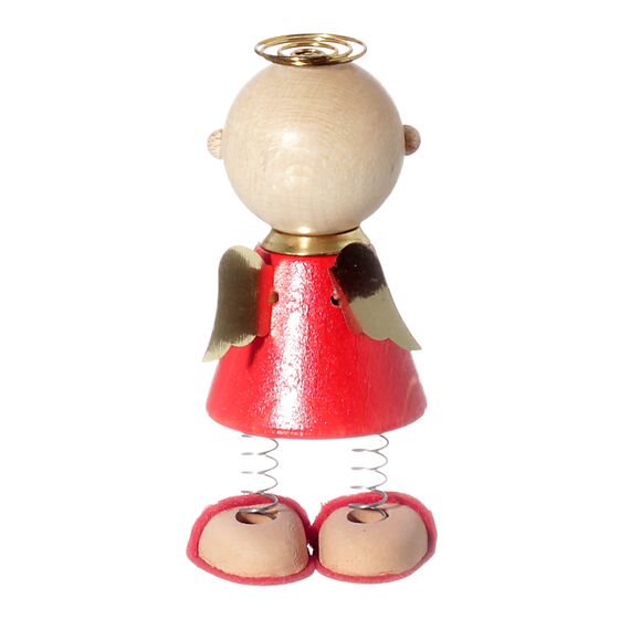 FILBA Charly Autofahrerschutzengel Spiralfederbeinen zum Aufstellen (rot)