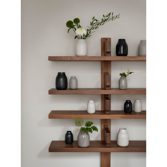 blomus Vase -COLORA- | Keramik | Peat | Größe L | H 20 cm x B 14 cm x T 14 cm