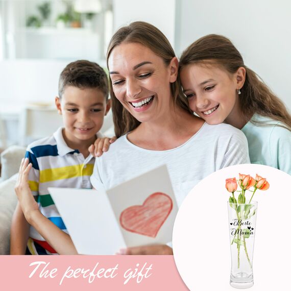 Merclix Muttertagsgeschenke für Mama Vase Mama Geschenk Geburtstag Ideen Weihnachten