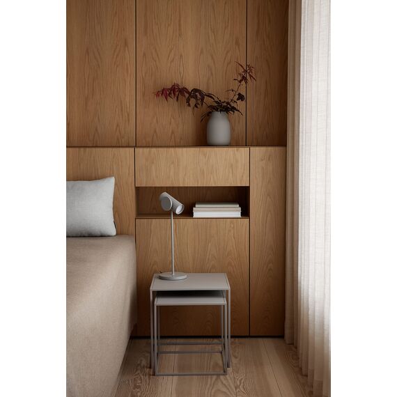 blomus Vase -COLORA- | Keramik | Steel Gray | Größe L | H 20 cm x B 14 cm x T 14 cm