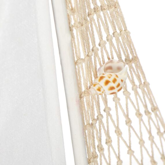 com-four® 2X maritimes Deko-Segelschiff aus Holz in 2 Größen - dekorative Holzboote mit Mittelmeer-Flair fürs Badezimmer [Farbauswahl variiert] (2 Stück Segelboot/Fischkutter - blau/weiß/beige)