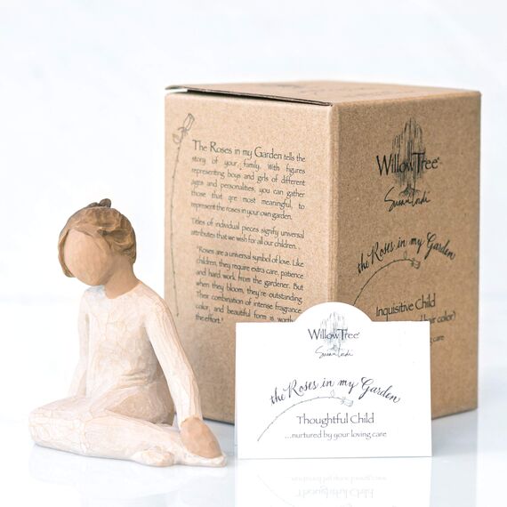 Enesco Willow Tree Thoughtful Child Figurine
