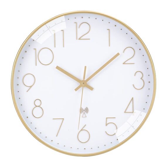 NESIFEE 30 cm, Moderne Funkuhr, Funkuhr, Wanduhr Funk geräuschlos Wanduhr Ohne Tickgeräusche, gut lesbar, batteriebetriebene wanduhr Funk für Wohnzimmer Schlafzimmer