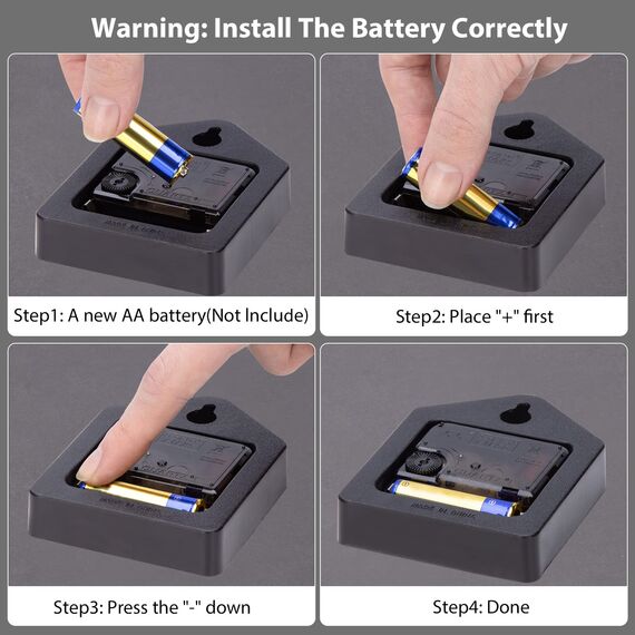 ACCSHINE Wanduhr Ohne Tickgeräusche Lautlos Küchenuhr 30cm Quarz Groß Batterie Betriebene Wanduhr Einfach zu Lesen für Zimmer Zuhause Wohnzimmer KüChe Schlafzimmer Büro Schule