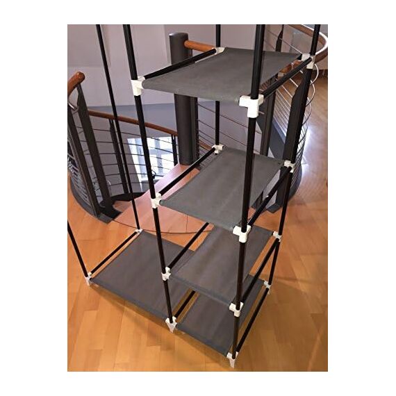 HAKU Möbel Zeitungsständer weiß, Metall - Maße: B 35 x H 26 x T 10 cm, Style: Modern