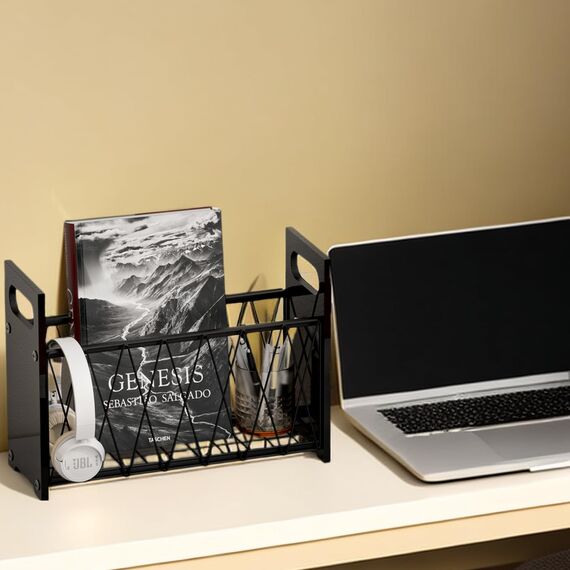 XINGDOZ Moderner Zeitungsständer Vielseitiger Zeitschriftensammler PraktischerZeitschriftenhalter Robust und Langlebig für Büro, Zuhause und Wohnzimmer