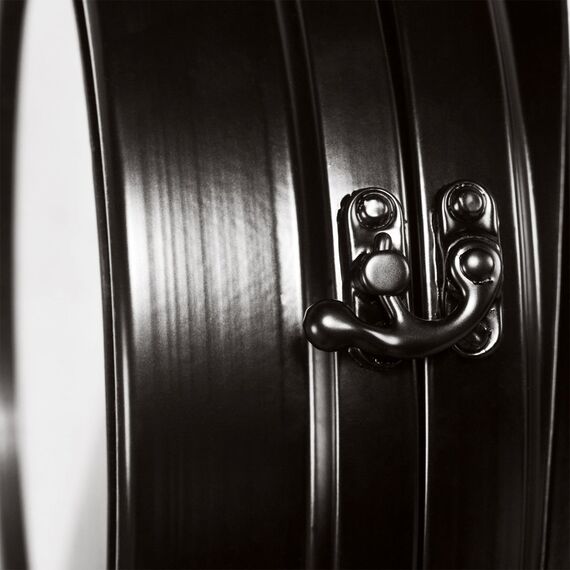 Monzana® Wanduhr Vintage Quarzuhrwerke Mit Beidseitigem Ziffernblatt Doppelseitige Bahnhofsuhr Schmiedeeisern Retro Schwarz