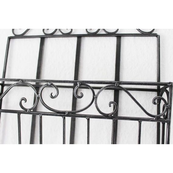 DanDiBo Wandregal Zeitungsständer 09912 Magazinhalter 70 cm Küchenregal Zeitungshalter