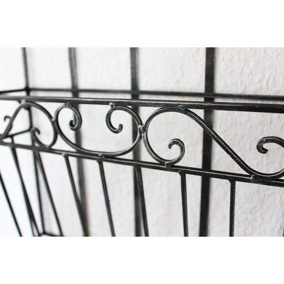 DanDiBo Wandregal Zeitungsständer 09912 Magazinhalter 70 cm Küchenregal Zeitungshalter