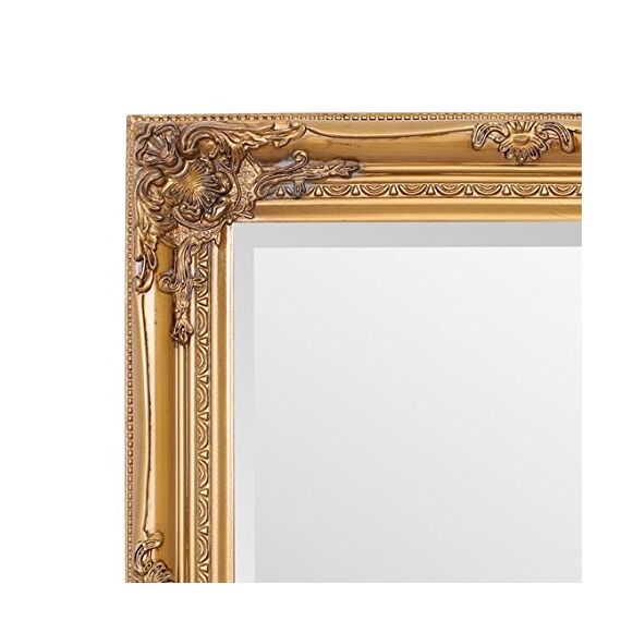 Select Mirrors Rhone Wandspiegel, französischer Vintage, antiker Barockstil, 50 x 60 cm (antikes Gold)