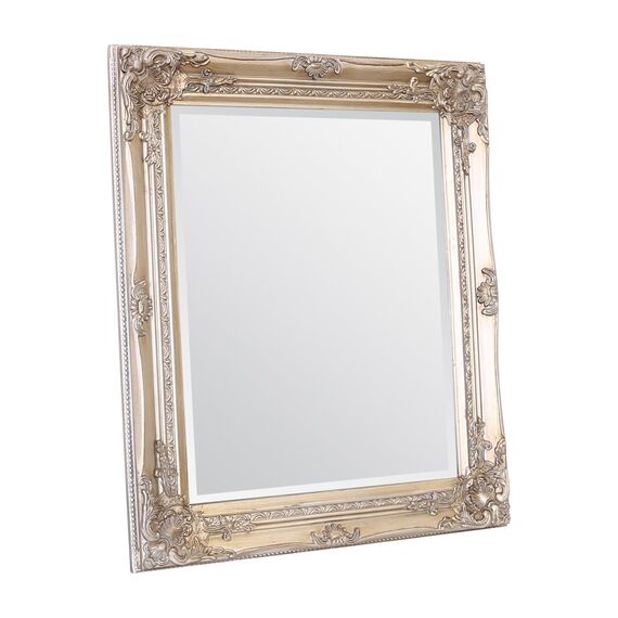 Select Mirrors Rhone Wandspiegel, französischer Vintage-Stil, antiker Barockstil, 50 x 60 cm, Champagnerfarben