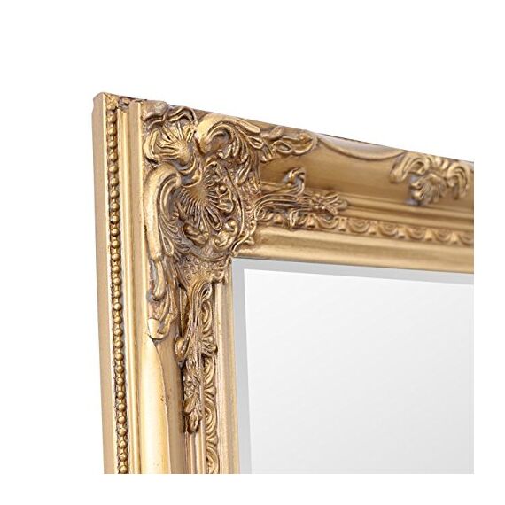 Select Mirrors Rhone Wandspiegel, französischer Vintage, Rokoko, Barockstil, schicke Wohnkultur, 60 cm x 90 cm (2 x 3 Fuß), antikes Gold
