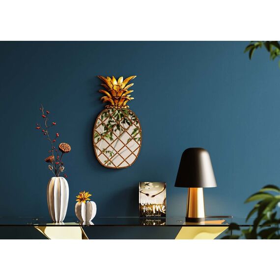 Kare Design Wandobjekt Pina Mirror 26x50cm Deko, Vintage, 49,5x25,7x2,5cm