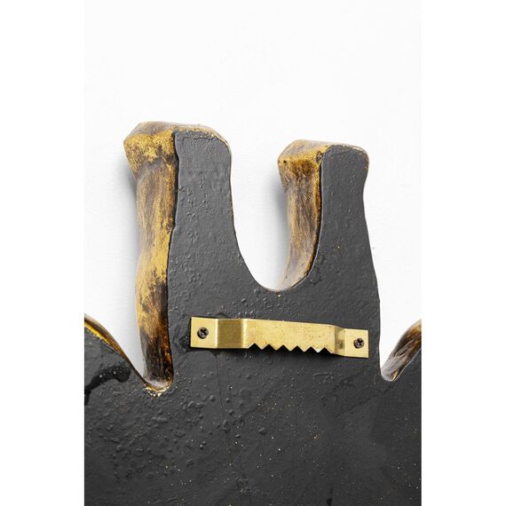 Kare Design Wandobjekt Giraffe Mirror, Gold, Elegant, Deko Objekt, Zimmerdekoration, Wanddekoration, Accessoire, Tiermotiv, Spiegel Objekt, Wohnzimmer, Flur, Home Office, 45 x 26 x 5 cm (H/B/T)