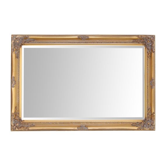 Select Mirrors Rhone Wandspiegel, französischer Vintage, Rokoko, Barockstil, schicke Wohnkultur, 60 cm x 90 cm (2 x 3 Fuß), antikes Gold