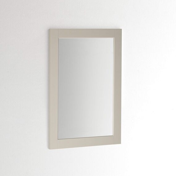 ARHome Wandspiegel, 90 x 60 cm, Taubengrau, Spiegel, Made in Italy