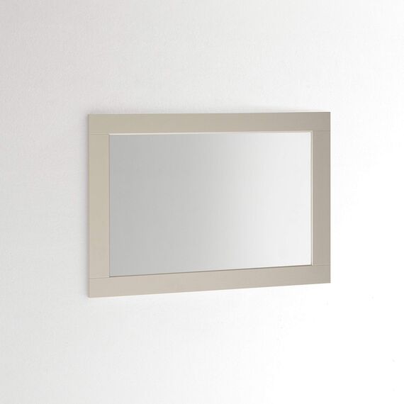 ARHome Wandspiegel, 90 x 60 cm, Taubengrau, Spiegel, Made in Italy