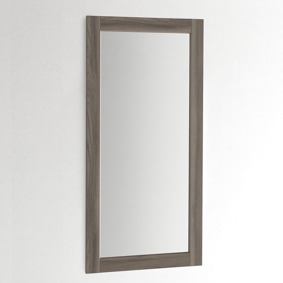 ARHome Wandspiegel, 120 x 60 cm, Rustikale Esche, Spiegel, Made in Italy