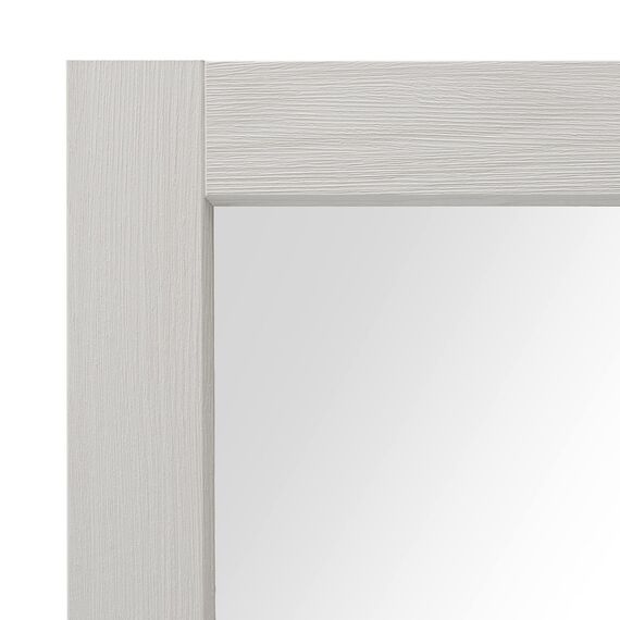 ARHome Bodenspiegel, 160 x 60 cm, Esche Weiß, Wandspiegel, Made in Italy