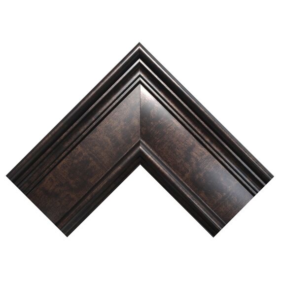 MCS 20676 Abgeschrägter Spiegel mit 54,5 x 70,5 cm Rahmen, Bronze