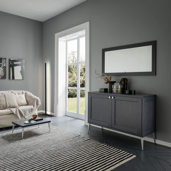 ARHome Bodenspiegel, 160 x 60 cm, Nachtblau, Wandspiegel, Made in Italy