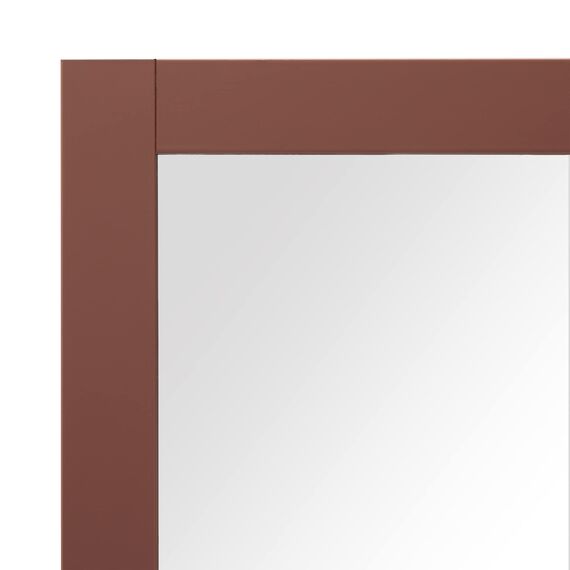 ARHome Wandspiegel, Smart, 70 x 50 cm, Rot, Spiegel, Made in Italy