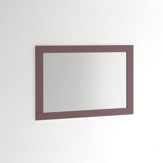 ARHome Wandspiegel, Smart, 70 x 50 cm, Rot, Spiegel, Made in Italy