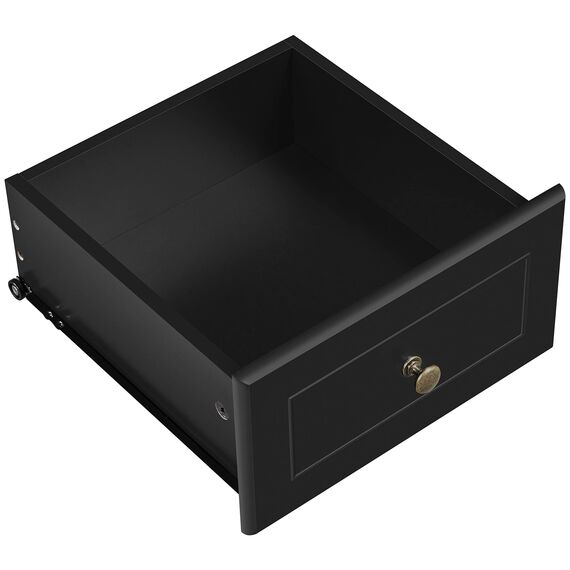 Yaheetech 2er Set Nachtschrank Nachttische mit 2 Schubladen und 1 Ablagefach Modern Schuladenschrank aus Holz Boxspringbett Nachtkommode für Schlafzimmer/Wohnzimmer, 40 x 35 x 60 cm