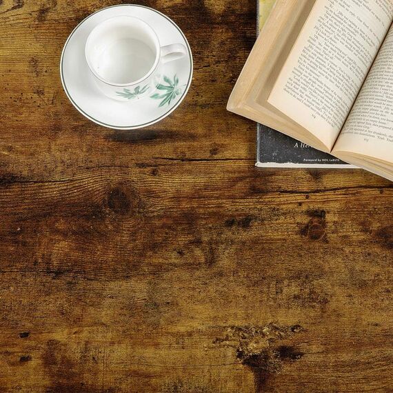 Yaheetech 2 STK. Nachttische Retro Nachtschrank Stapelbar Nachtkonsole mit 2 Ablagen Industrie Beistelltische Stabiler Metallgestell, Vintage Schwarz