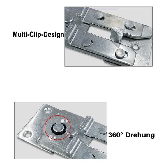 AWEN 4 Pack Sofa Connector Sectional Couch Connector Schrauben, Sectional Couch Sofa Ersatzteile Möbel