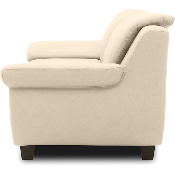 DOMO. collection Panama 2 Sitzer, Sofa, 2er Couch, Garnitur, 3-2-1, beige, 159 cm