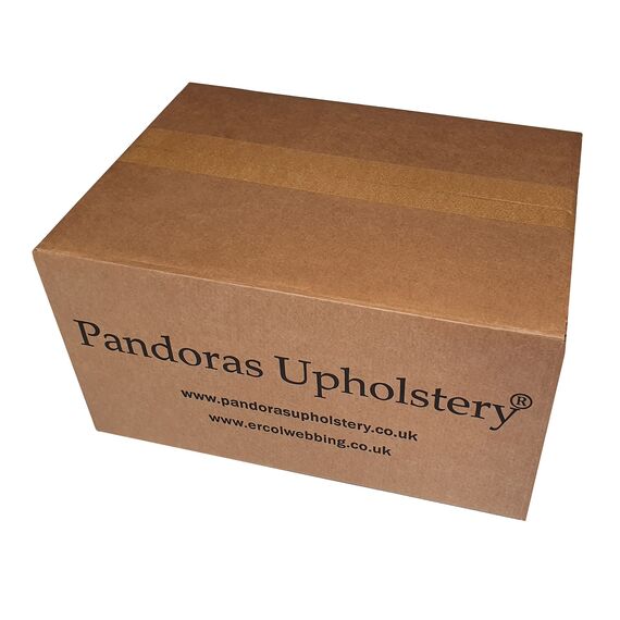 Pandoras Upholstery Kompletter Ersatz 63,5 cm Zickzack-Federn x 2 Kit Polsterzubehör für Stuhl, Sofa, Sitz, Sofa