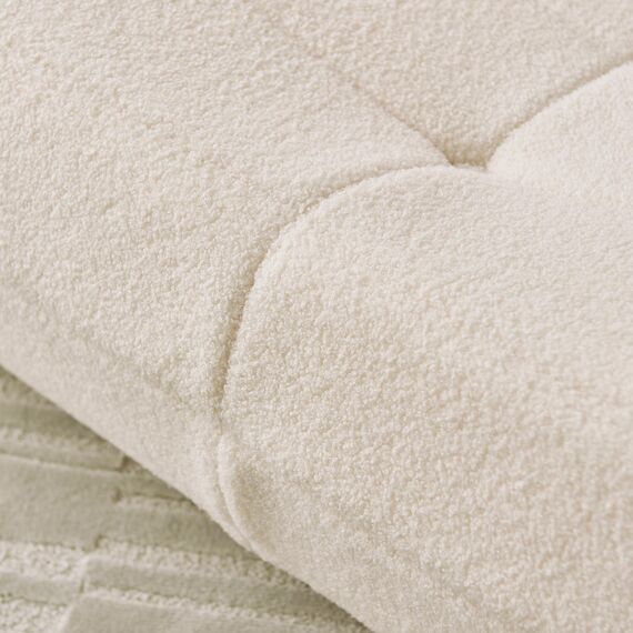 okwish Sitzsack Sofa Bodensofa, Bodenstuhl mit Rückenlehne, Lesesessel Bequem XXL, Lazy Sofa, Bean Bag Chair für Schlafzimmer Wohnzimmer, Liegesessel Beige