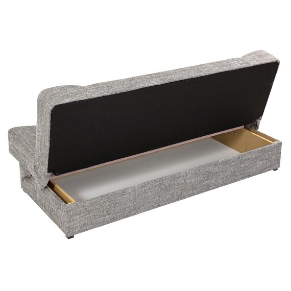 Mirjan24 Schlafsofa mit Bettkasten Hortens, Sofa mit Schlaffunktion, Polstersofa, Bettsofa, Couch, Bettfunktion, Couchgarnitur, Dauerschläfer-Sofa (Lawa 01)