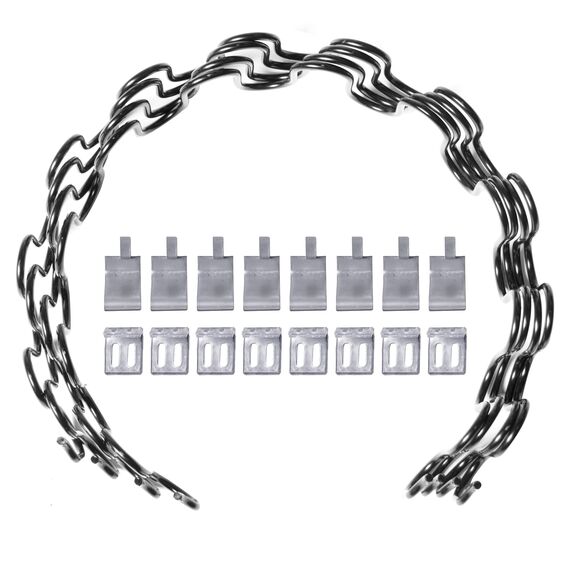 Yoogu Ersatzfeder für Sofas, Stuhl, Polsterung, inkl. Clips, 4 Stück, für Möbel, Couch, Reparatur oder andere Anwendungen, 58,4 cm