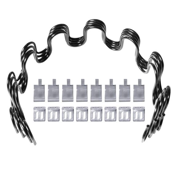 Yoogu 45,7 cm lange Feder-Ersatz für Sofa Stuhl Polster mit Clips, 4 Stück für Möbel Couch Reparatur oder andere Anwendungen