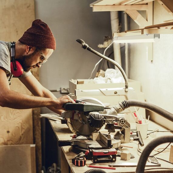 ledscom.de 4er Set LED Unterbau-Leuchten Rigel, je 87,3cm, Farbtemperatur einstellbar /, 39,7W, je 1122lm