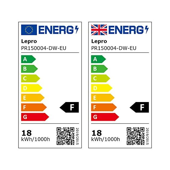 Lepro Deckenlampe 18W, LED Deckenleuchte Bad 1200LM Ø28cm 5000K für Badezimmer Flur Küche Wohnzimmer Schlafzimmer Balkon Licht, Rund Kaltweiß Badezimmerlampe, LED Panel Flach Lampe, IP20 Badlampe