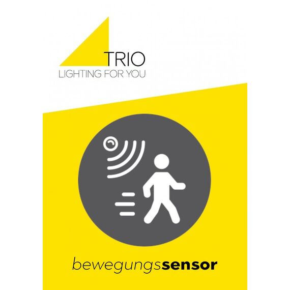 Trio Leuchten Außen Wegeleuchte Garonne 401869142, Aluminium Druckguss Anthrazit, Glas klar, exkl. 1x E27, Bewegungssensor