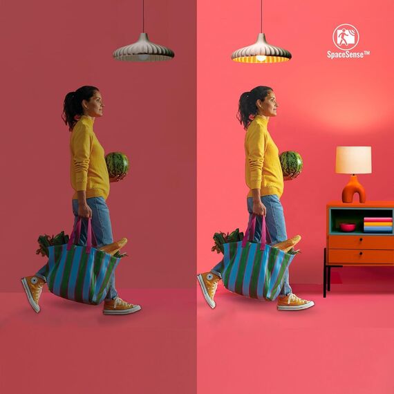 WiZ Smart LED Lampe, Color und Tunable White, E27-Sockel, 60W, 806 Lumen, dimmbar, funktioniert mit Alexa, Google Assistant, und Apple HomeKit, 1er Pack