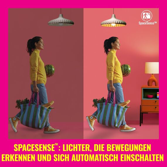 WiZ Smart LED A60 Bulb, Warm to Cool White, E27-Sockel, 60W, 806 Lumen, dimmbar, funktioniert mit Alexa, Google Assistant, und Apple HomeKit, 2er Pack