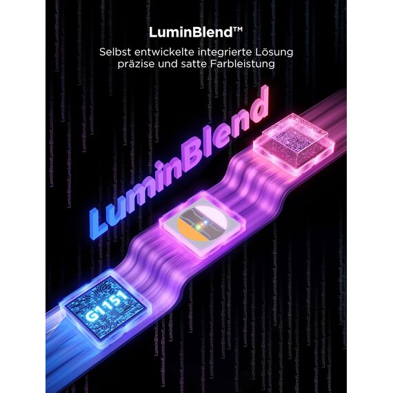 Govee RGBIC 10m LED Strip Light 2 Pro mit Matter, Smart LED Streifen mit Musik Sync, App-Steuerung, Farbwechsel, Funktioniert mit Alexa und Google Assistant, Geeignet für Zuhause Schlafzimmer