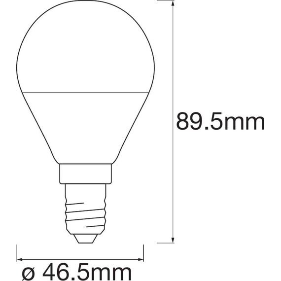 Ledvance Smarte LED-Lampe mit WiFi Technologie, Sockel E14, Dimmbar, Lichtfarbe änderbar (2700-6500K), ersetzt Glühlampen mit 40 W, SMART+ WiFi Mini Bulb Tunable White, 3er-Pack