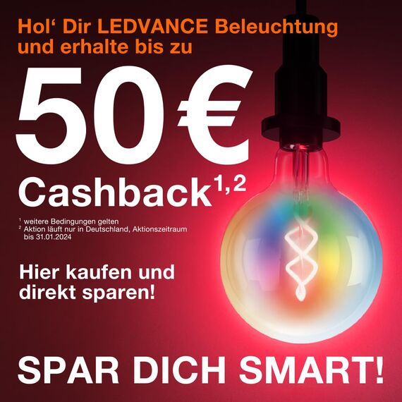 Ledvance Smarte LED-Lampe mit WiFi Technologie, Sockel E27, Dimmbar, Warmweiß (2700 K), ersetzt Glühlampen mit 75 W, SMART+ WiFi Classic Dimmable, 3er-Pack