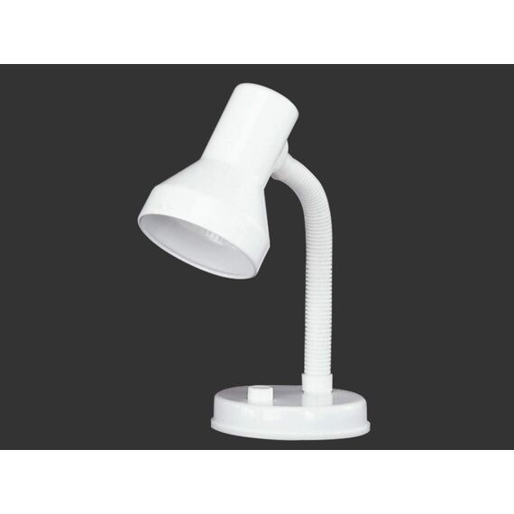 Trio Leuchten LED Tischleuchte Pronto 5027011-01, Kunststoff weiß, exkl. 1x E27