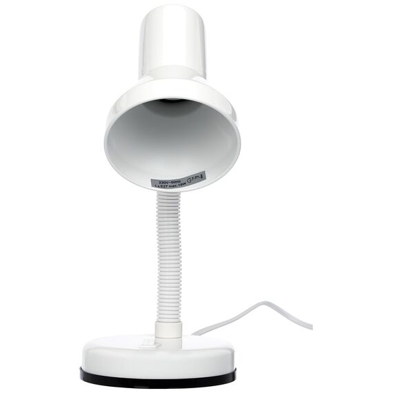 Trio Leuchten LED Tischleuchte Pronto 5027011-01, Kunststoff weiß, exkl. 1x E27